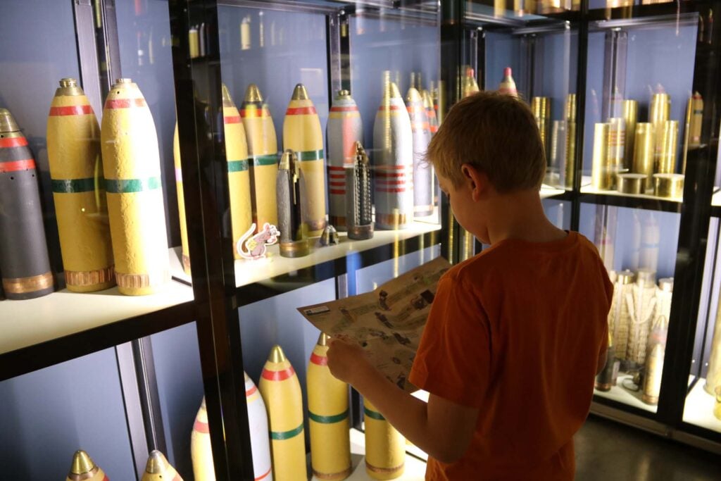 Passchendaele Museum met kinderen