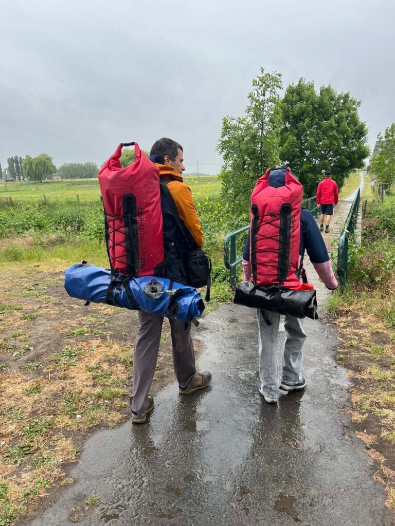 Packraften Leiestreek
