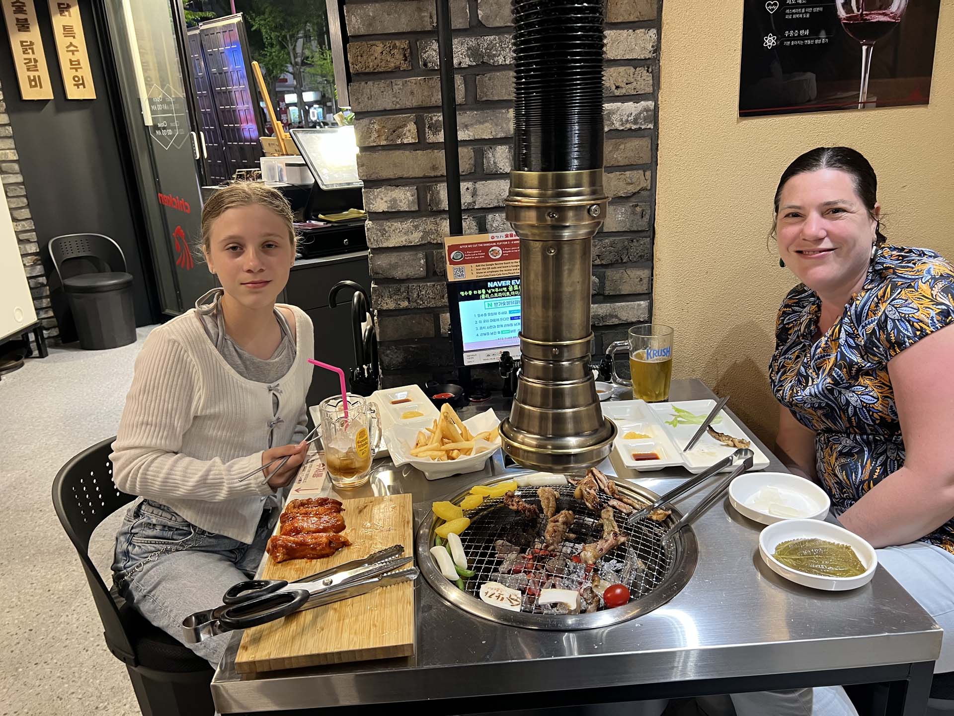 uit eten met kinderen in Zuid-Korea