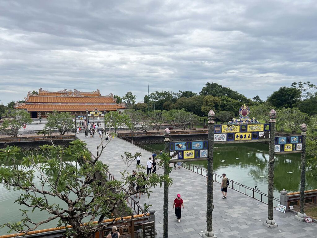 De keizerlijke citadel van Hue