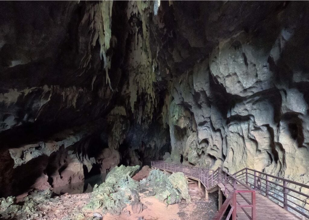 Dark cave Phong Nha