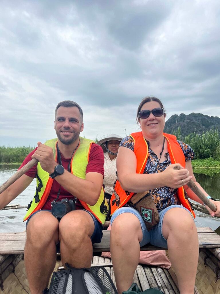 Boottocht in het Van Long Nature Reserve