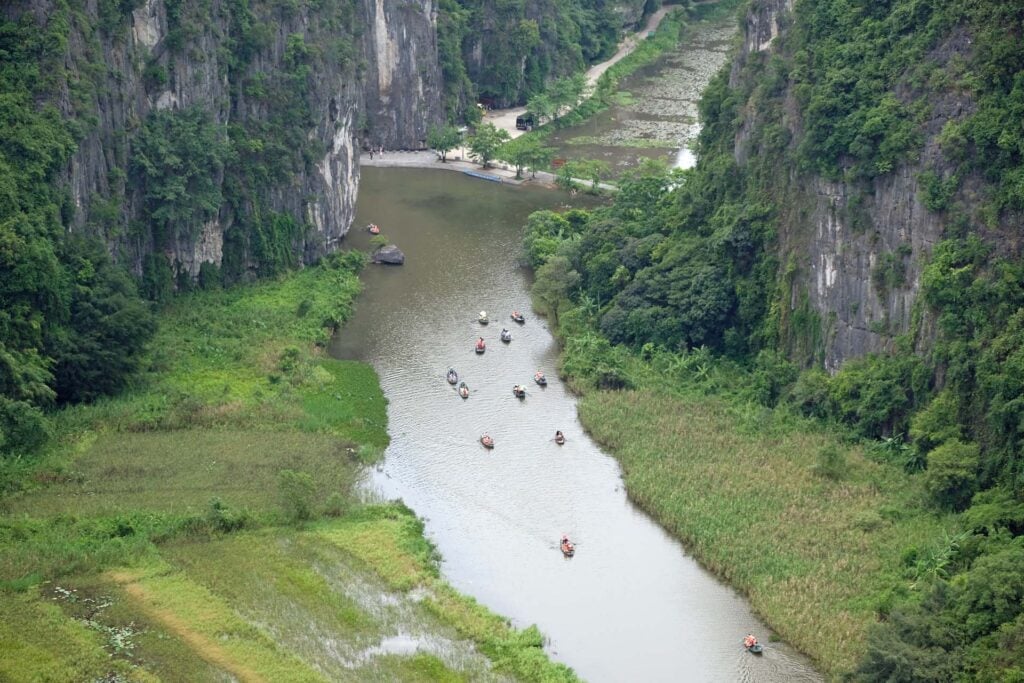 Boottocht in Tam Coc