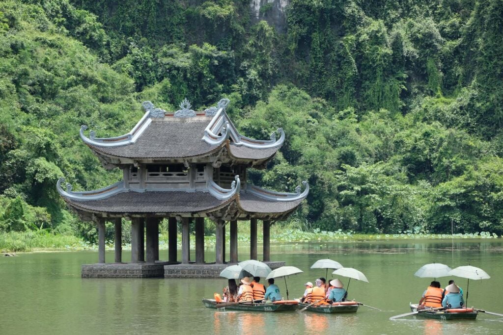 Boottocht in Trang An