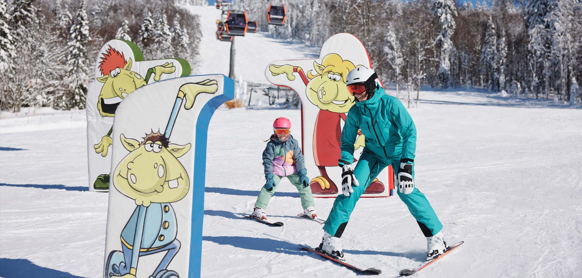Kindvriendelijk en compact skigebied Hochficht in Oberösterreich