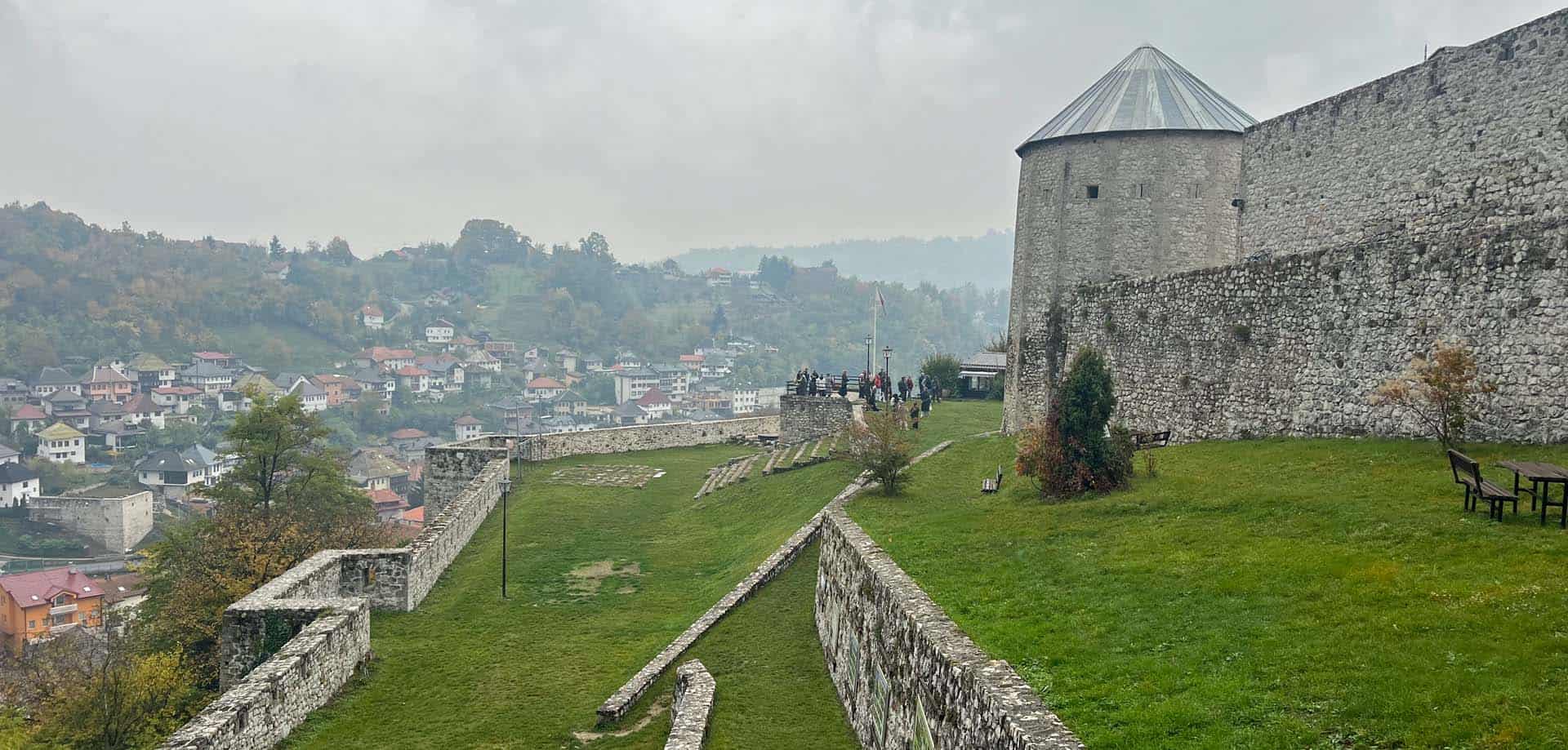 Travnik, leuk stadje met fort
