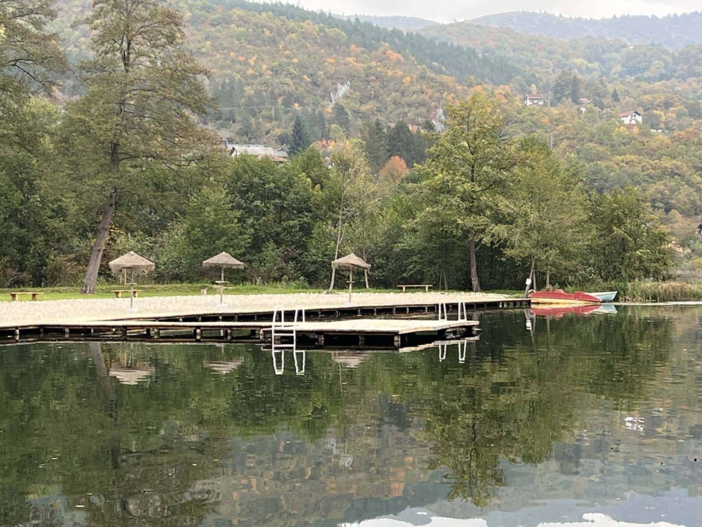 Plivsko Jezero strand
