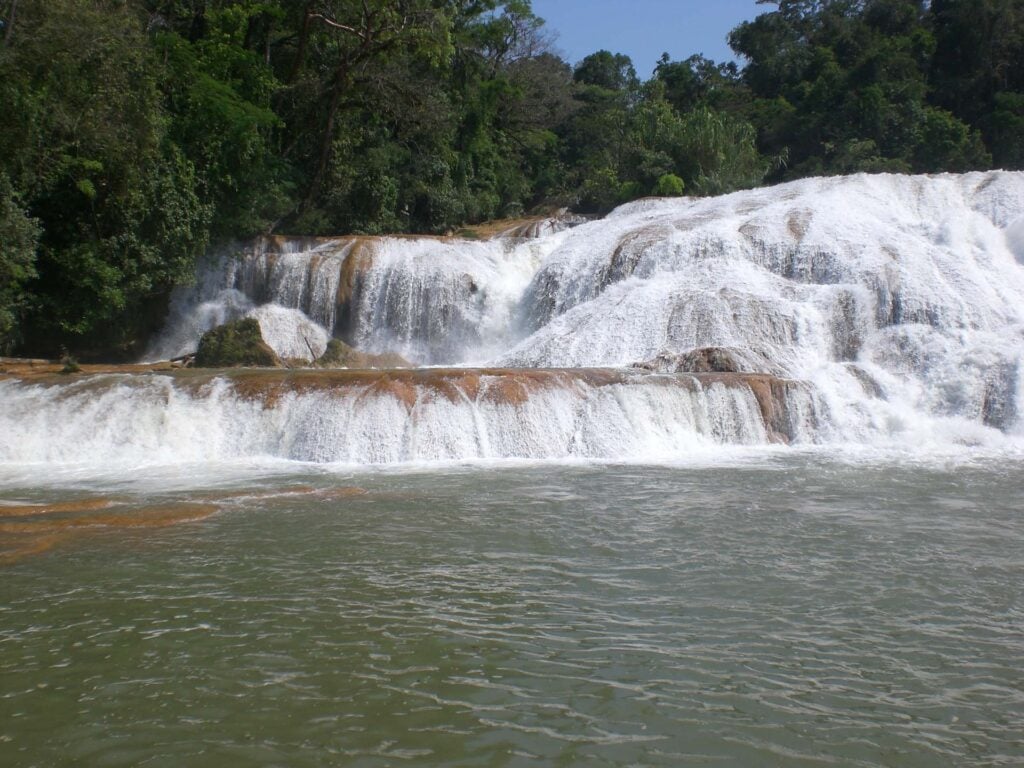 Agua Azules en Misol Ha