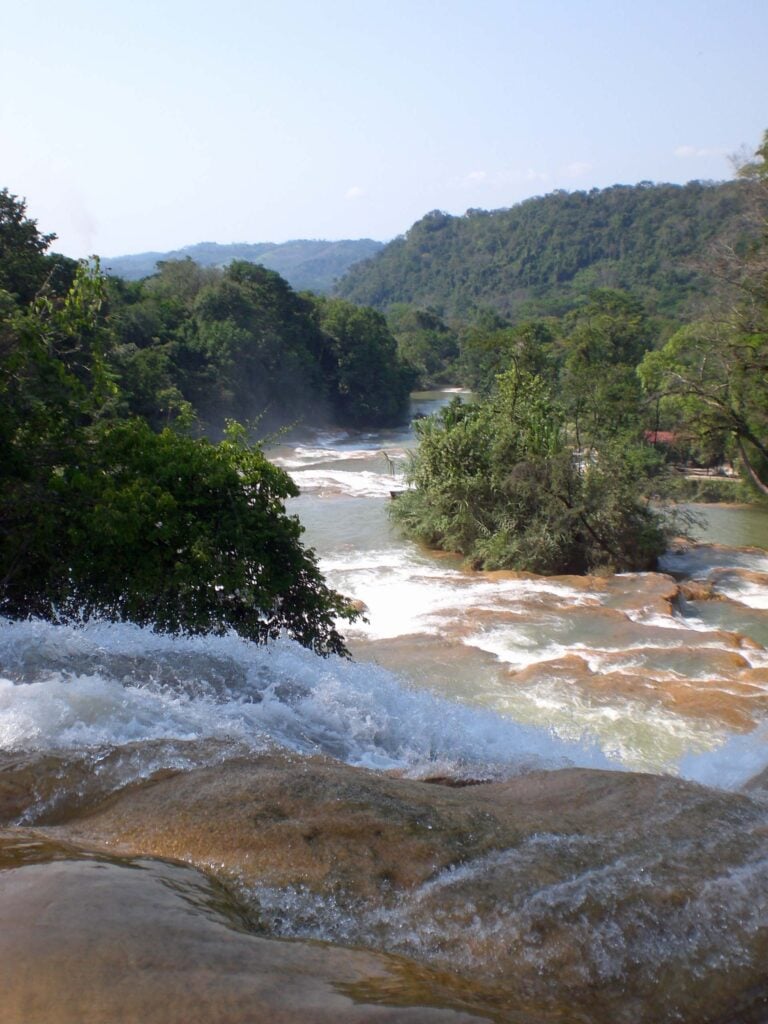 Agua Azules en Misol Ha