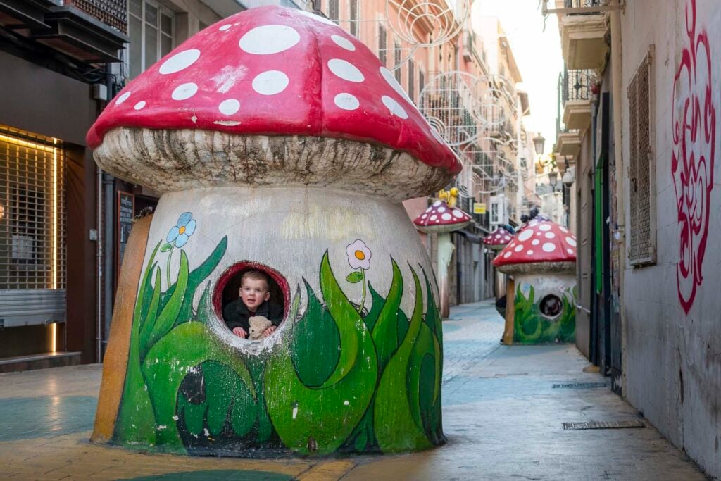 Calle de Las Setas (paddenstoelenstraat)