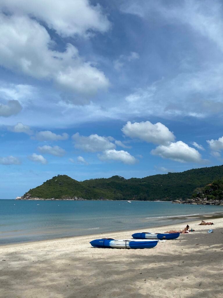 koh phagnan met kinderen