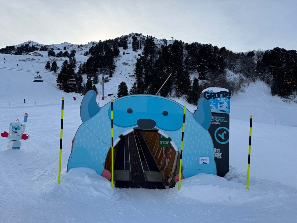 meribel Yeti park