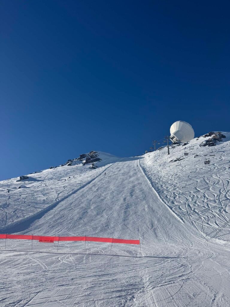 Sierra nevada zwarte piste