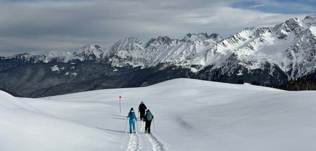 Les 7 Laux sneeuwschoenwandeling