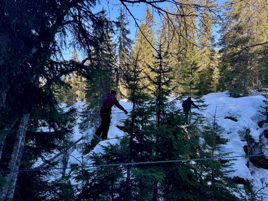 Boomklimparcours du Nant Rouge