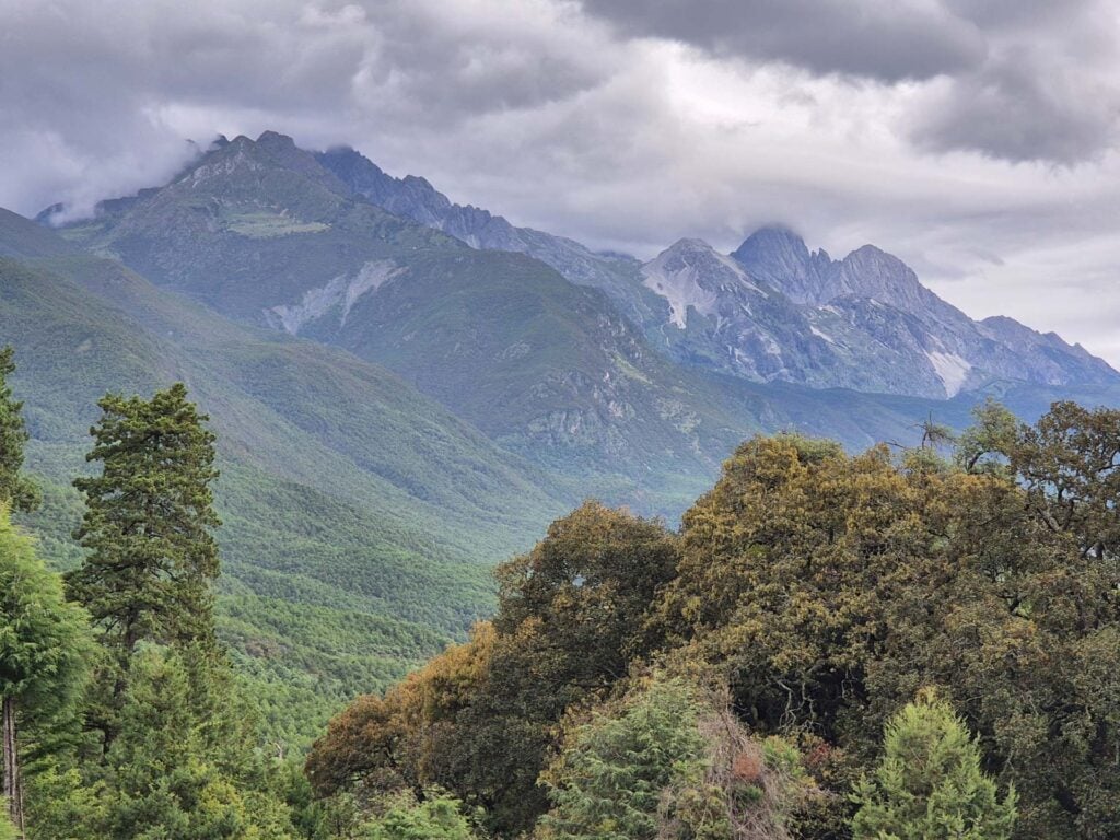 Lijiang met kinderen
