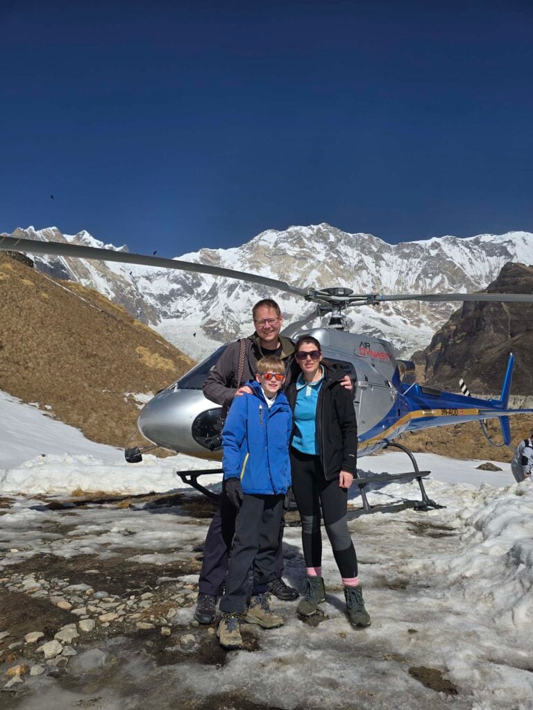 Rondvlucht naar Annapurna Base Camp