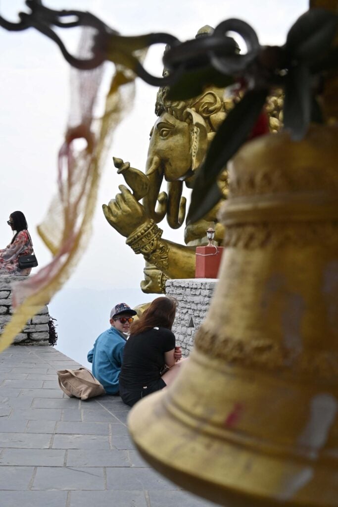 Kabelbaan naar Sarangkot