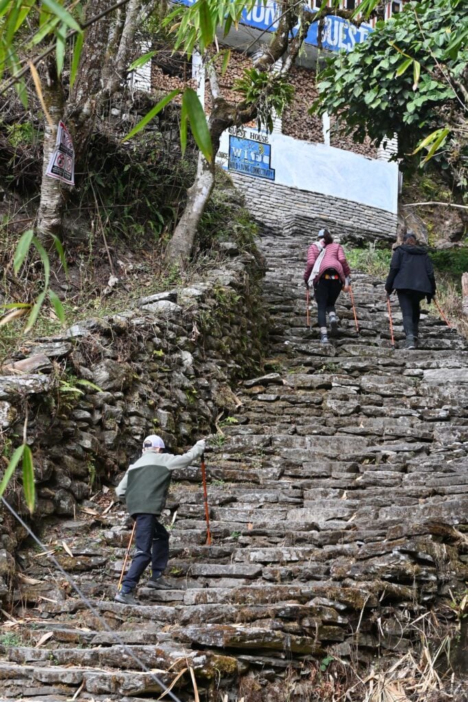 Dag 1 – Van Tikhedhunga naar Ulleri