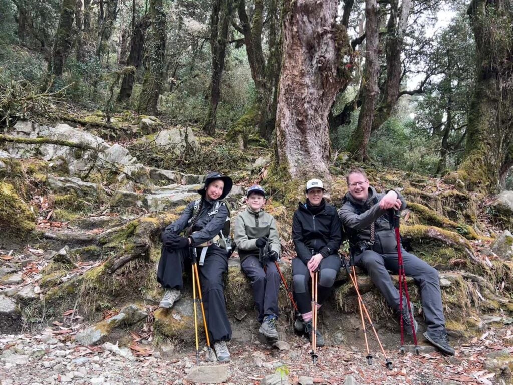 Poon Hill trekking met kinderen