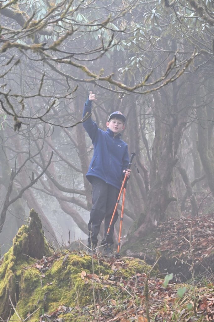 poonhill met kinderen