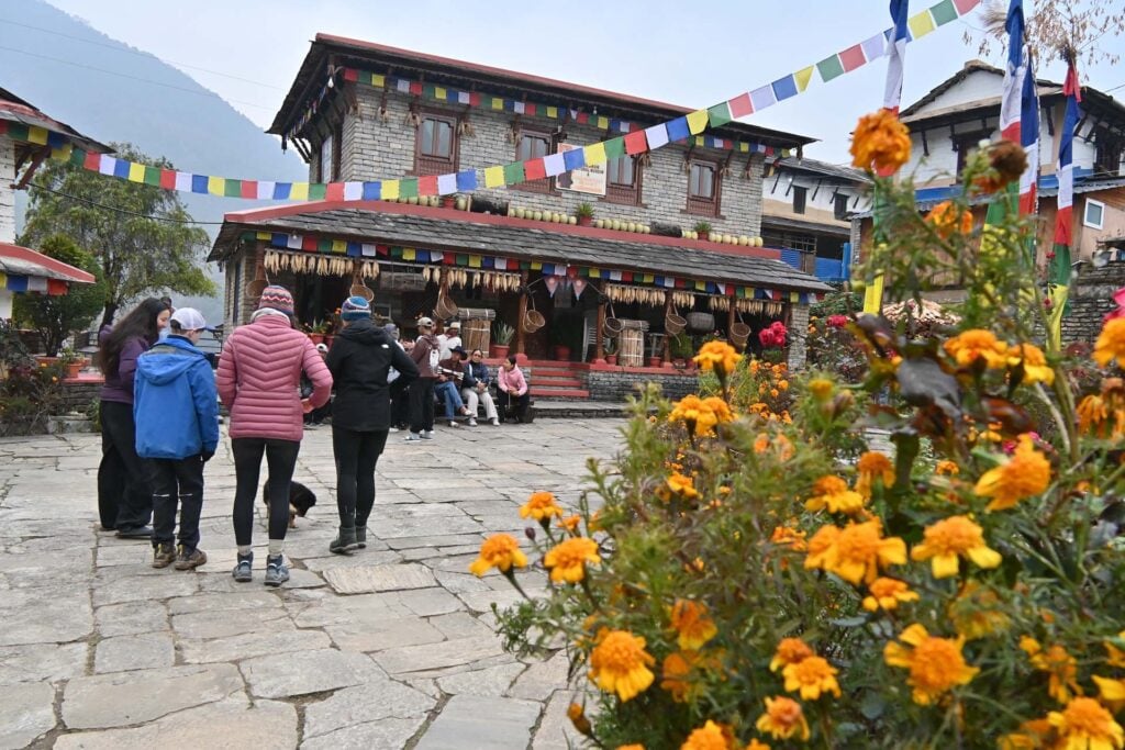 Nepal-met-kinderen-Trekking-Poon-Hill-dag-4