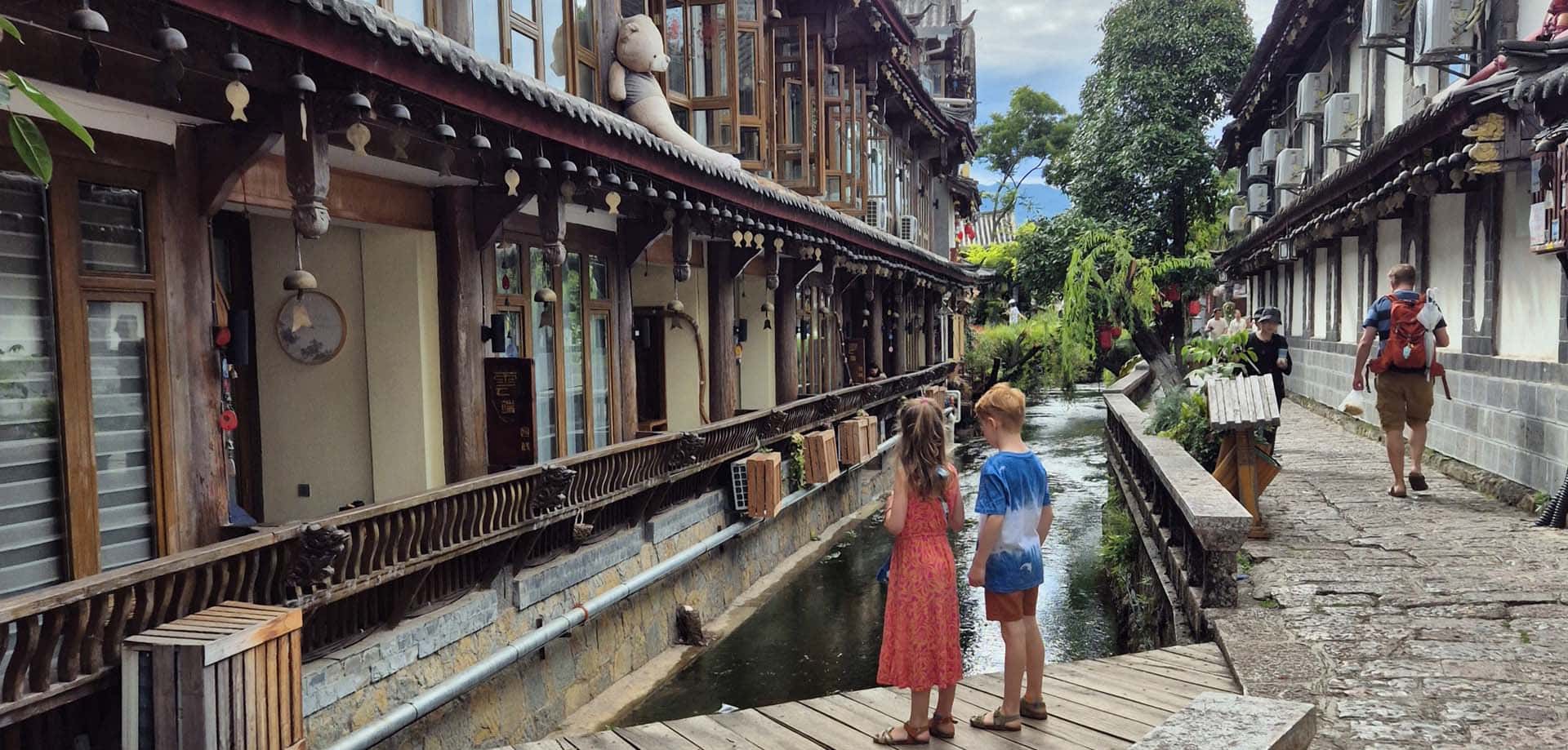Lijiang met kinderen: de oude stad, Jade Dragon Snow Mountain en omgeving