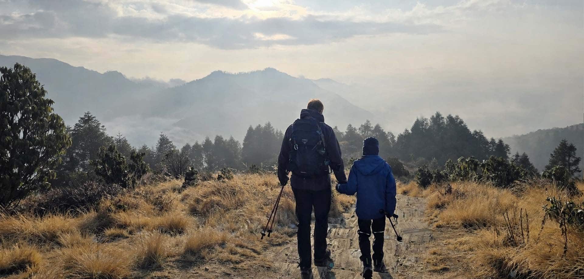 Poon Hill trekking met kinderen – een meerdaagse hike in de Himalaya in Nepal