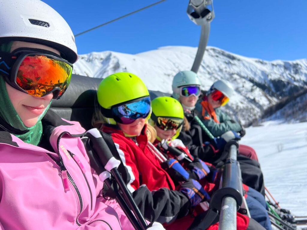 Les Sybelles met kinderen