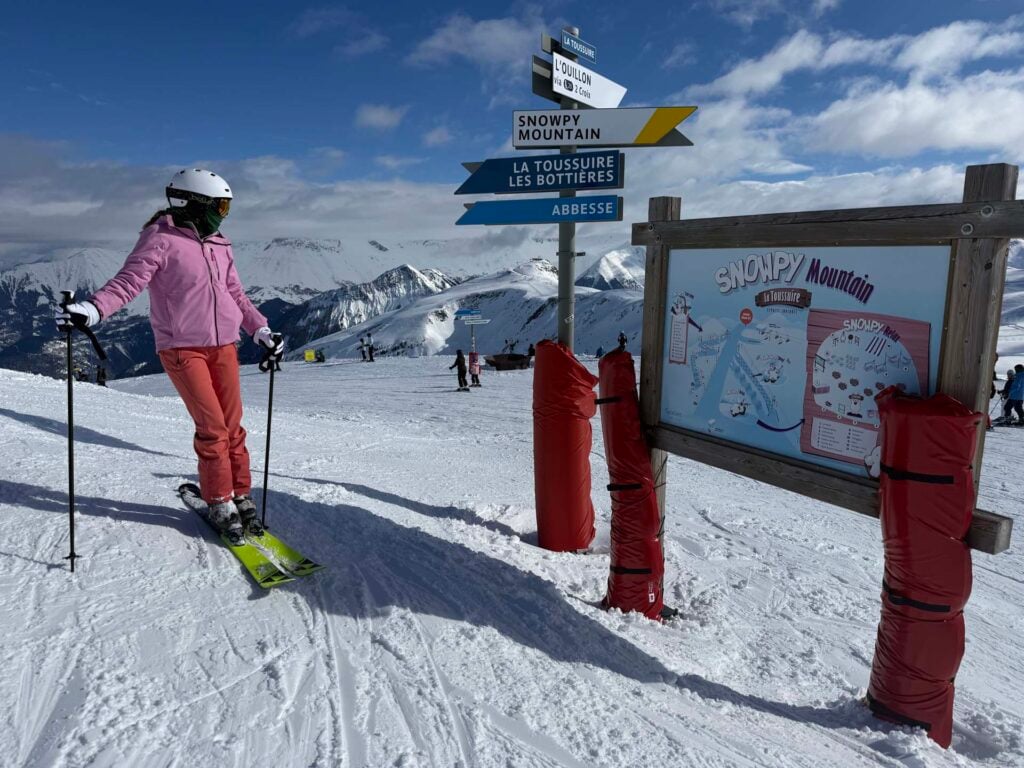 Les Sybelles met kinderen