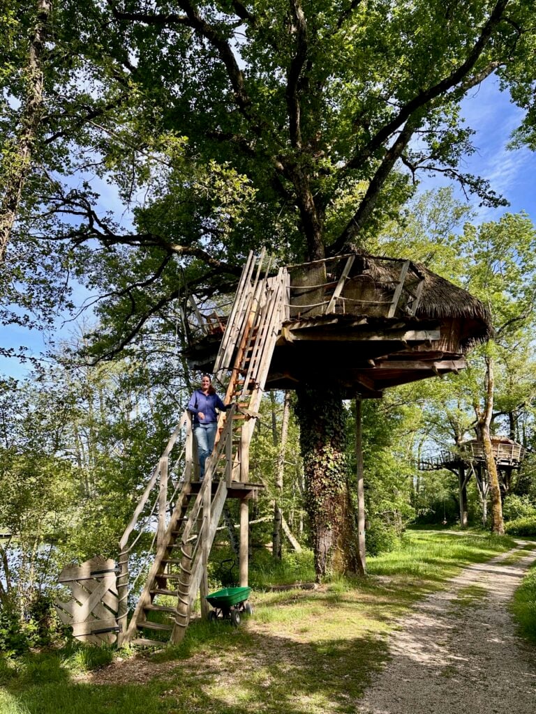 Cabane de la Lune domaine de la Dombes
