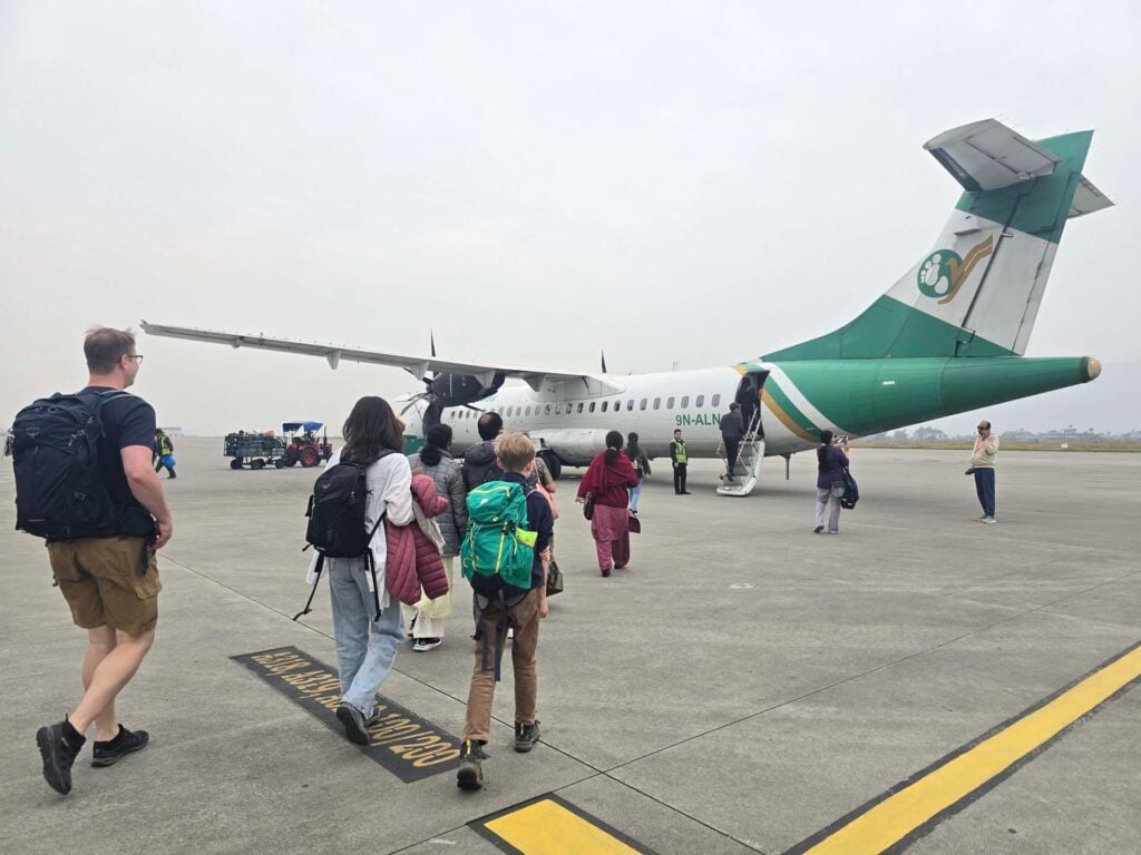Nepal met kinderen