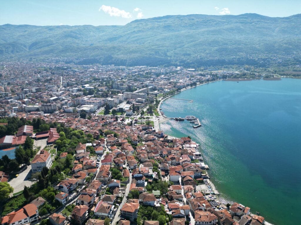 Ohrid met kinderen