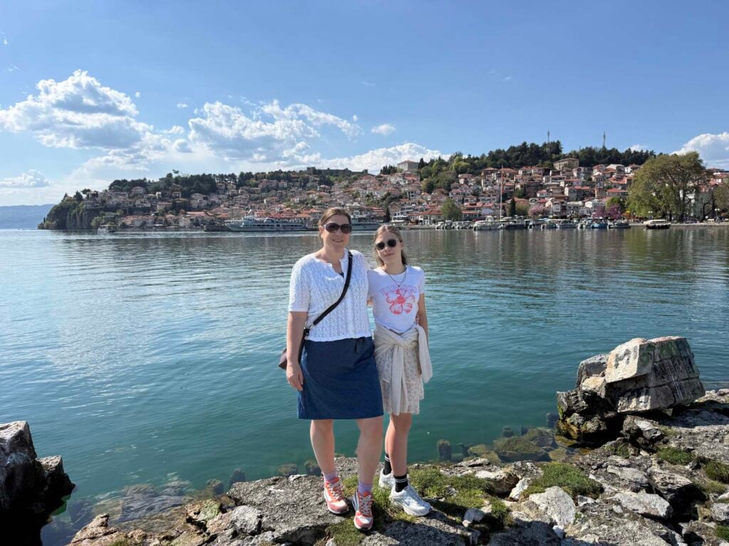 Ohrid met kinderen