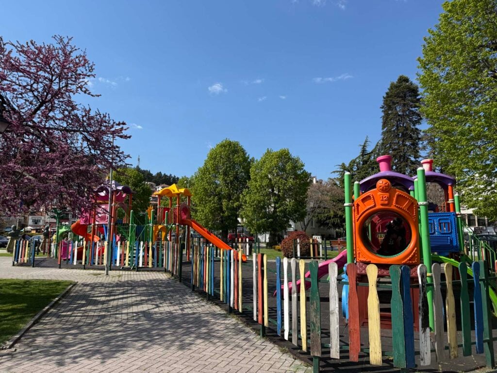 Ohrid met kinderen