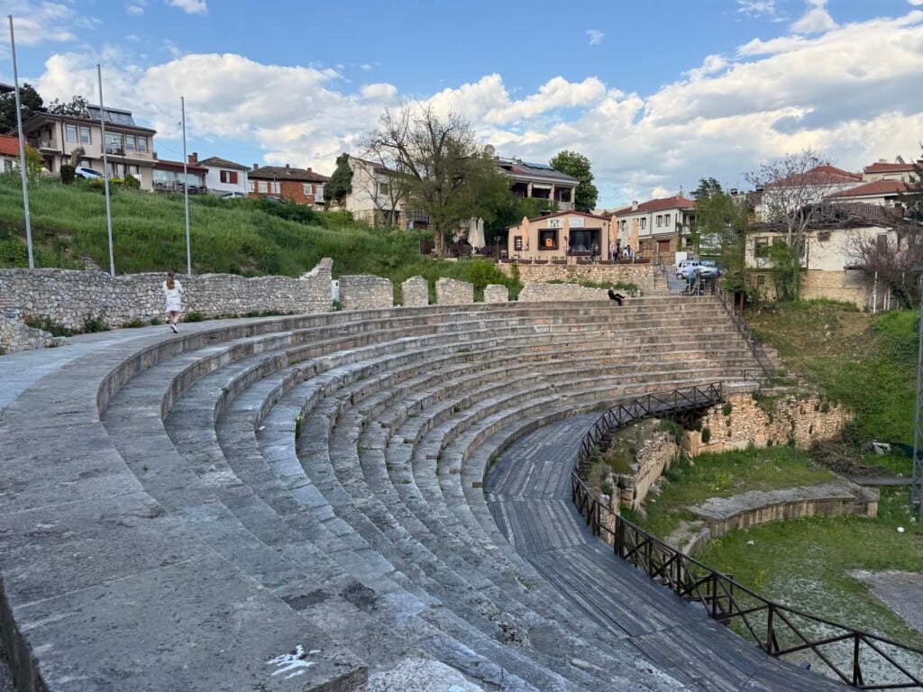 Antiek theater van Ohrid