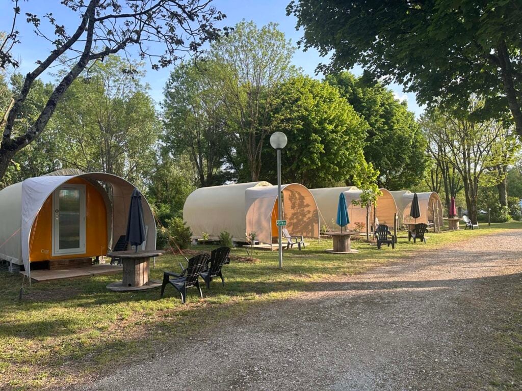 Camping les Plages de l’Ain