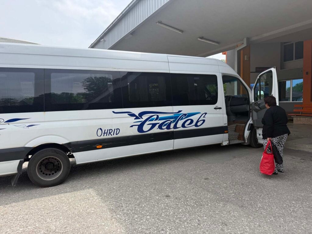 Bus Noord-Macedonie