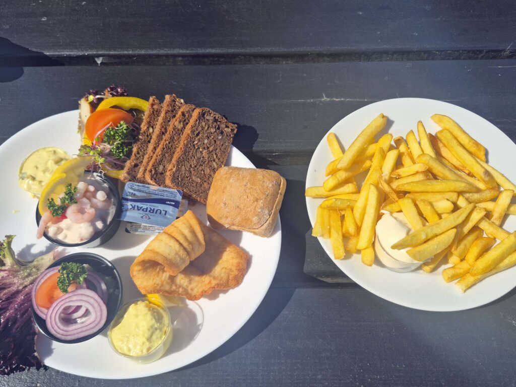 Vis eten in Havneby