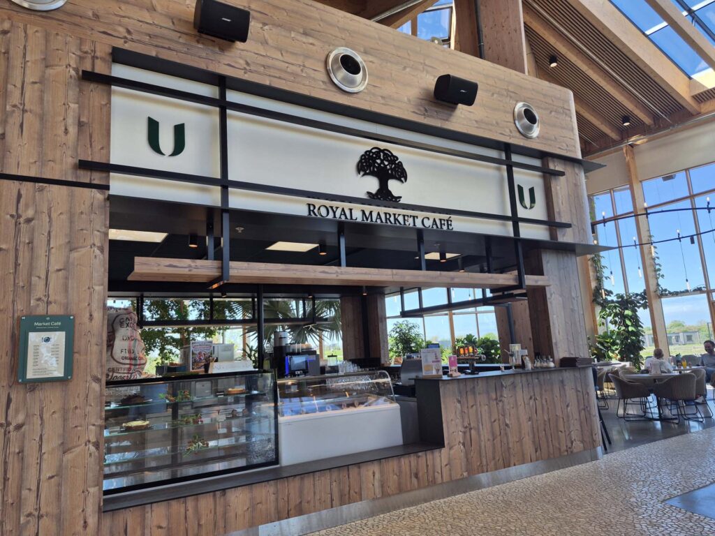 Restaurants, bars en winkels bij Center Parcs Nordborg