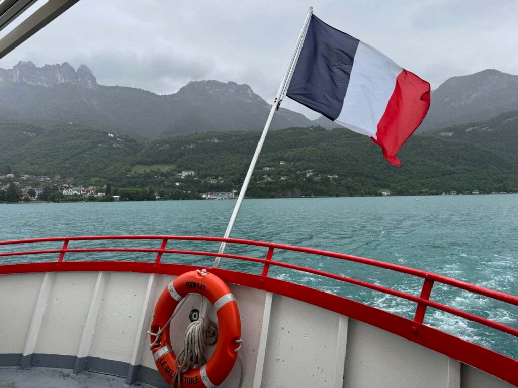 Boottocht meer Annecy