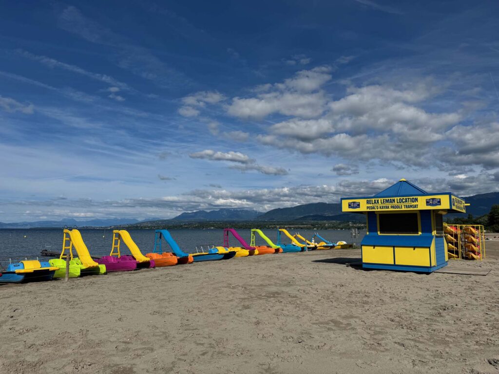 Plage d'Excenevex