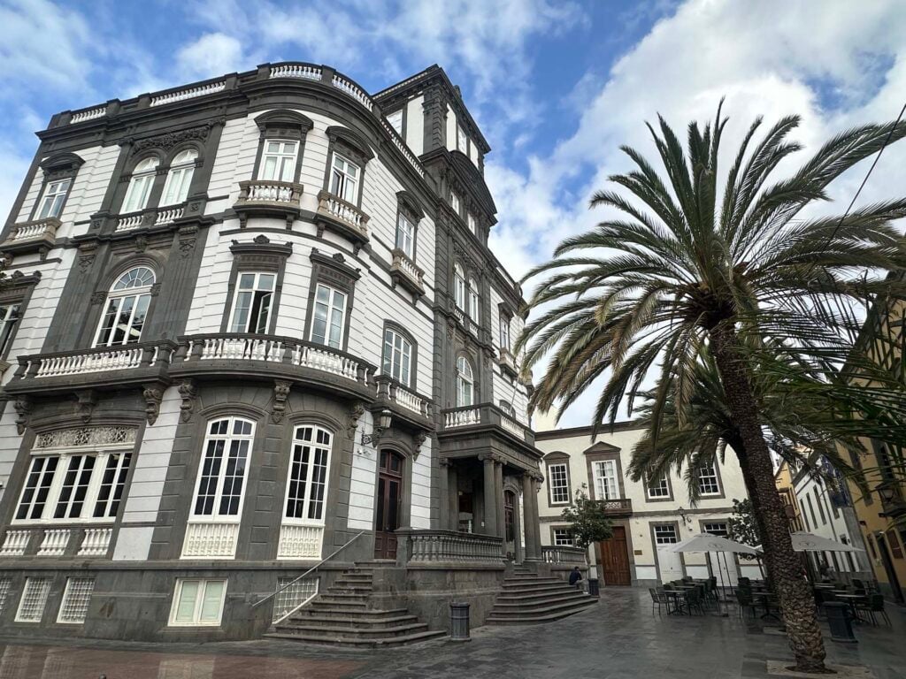 Las Palmas met kinderen