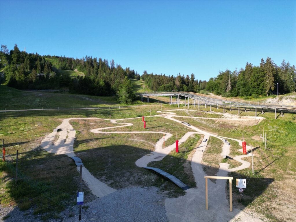 Bikepark La Faucille en routes