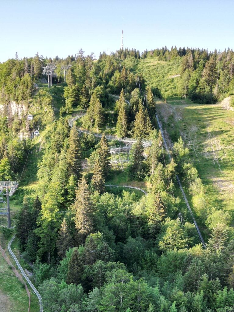 Rodelbaan Col de la Faucille