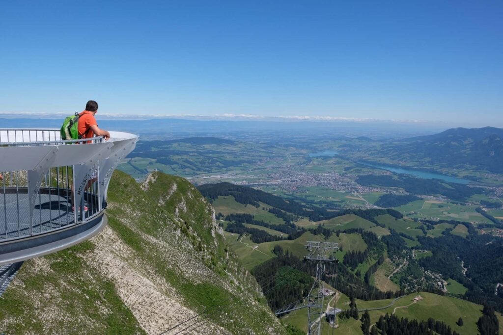 uitzicht op meer van geneve