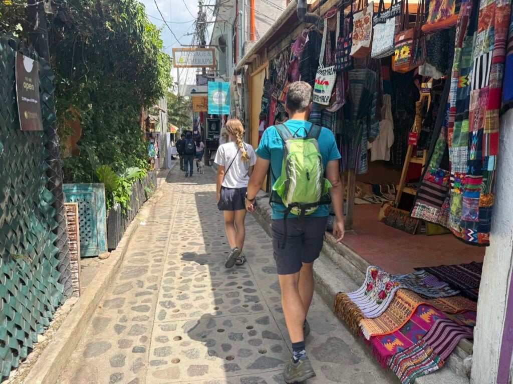 San Marcos La Laguna met kinderen