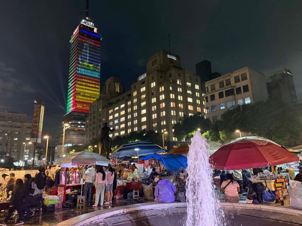 Mexico stad met kinderen