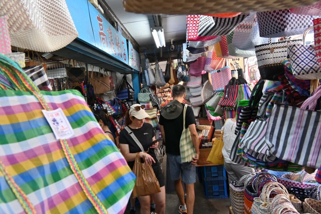 Een Taiwanese tas versieren