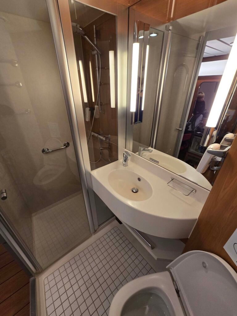 Comfort Class-hut op de Stena Line nachtboot